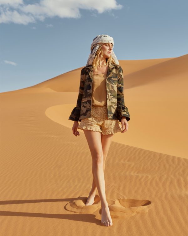 giacca camo 9 maison cherie