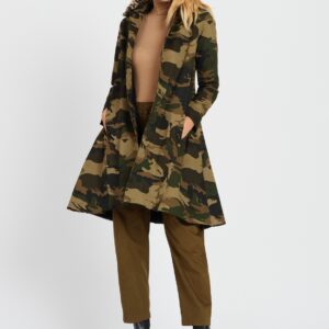cappotto camouflage maison cherie