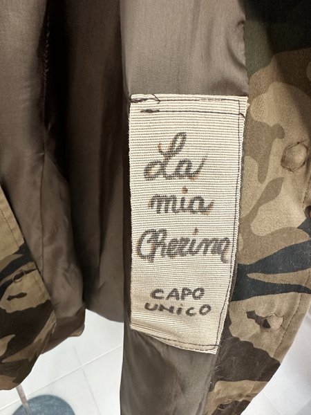 Giacca Senza tempo La Mia Cherina sezione glamour dettaglio Maison Cherie