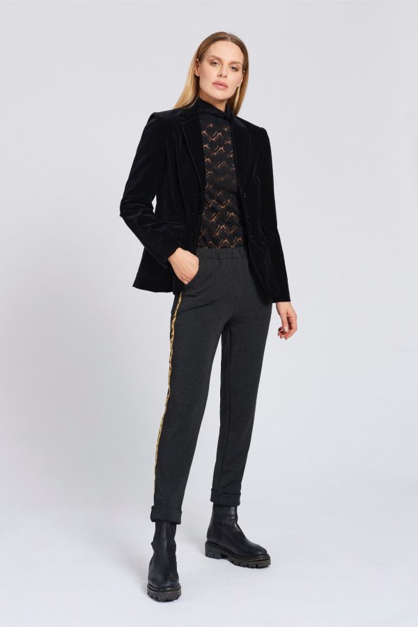 pantalone manhattan star Maison Cherie
