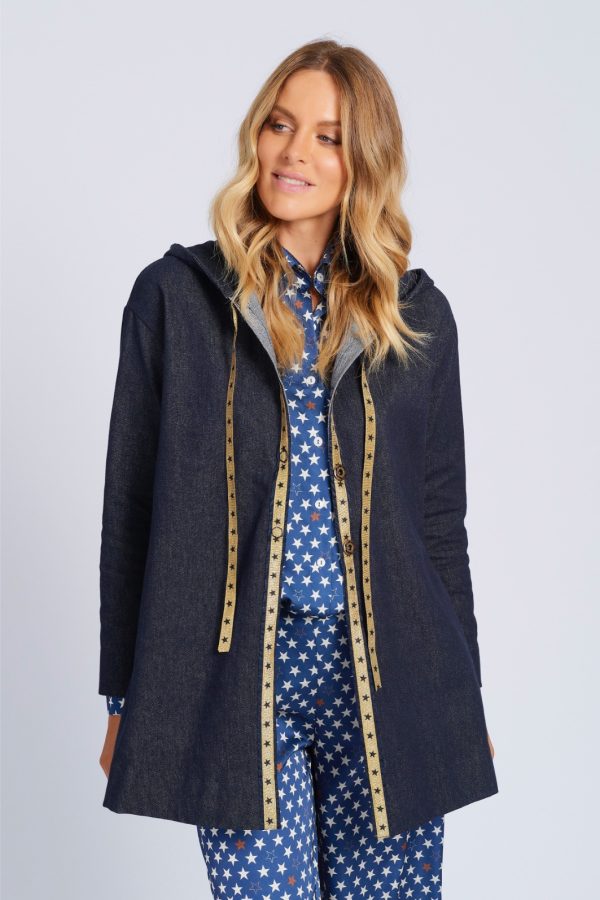 Santa Fe' jeans jacket Maison Cherie