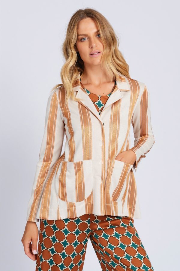 ait ben haddou jacket maison cherie