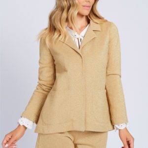 gold jacket maison chérie