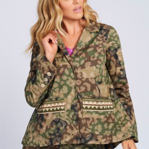 camo 19 jacket maison cherie