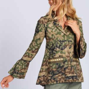 camo 2 bis jacket maison cherie