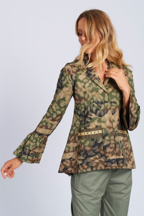 camo 2 bis jacket maison cherie