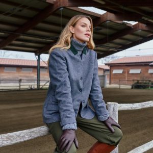 pantalone bitonto gabardine maison cherie
