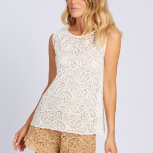 Odette lace Top Maison Cherie