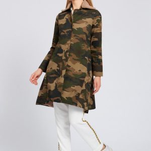 cappotto camouflage maison cherie