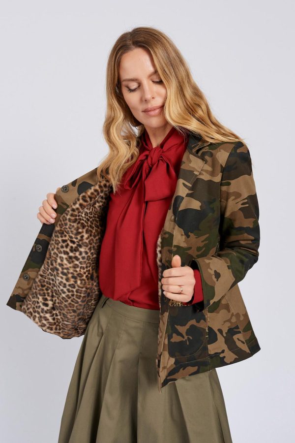 giacca camo 20 maison cherie