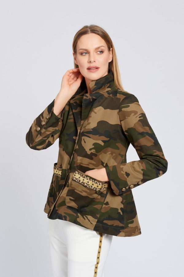 giacca camo 20 maison cherie