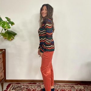 pantalone frenz 1000 righe maison cherie