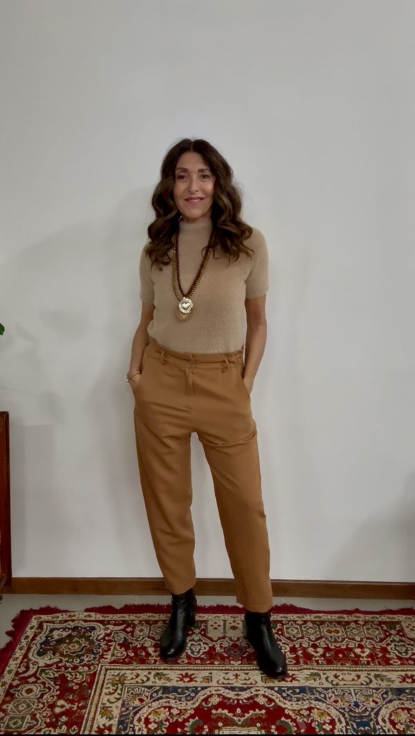 pantalone frenz gabardin maison cherie
