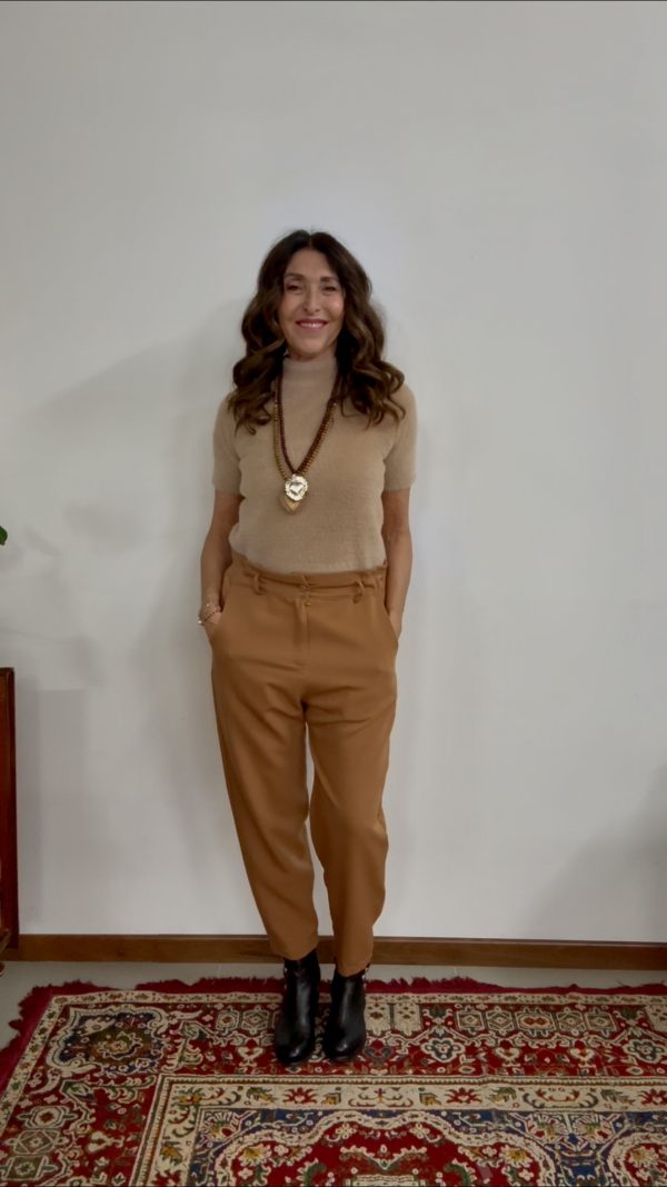 pantalone frenz gabardin maison cherie