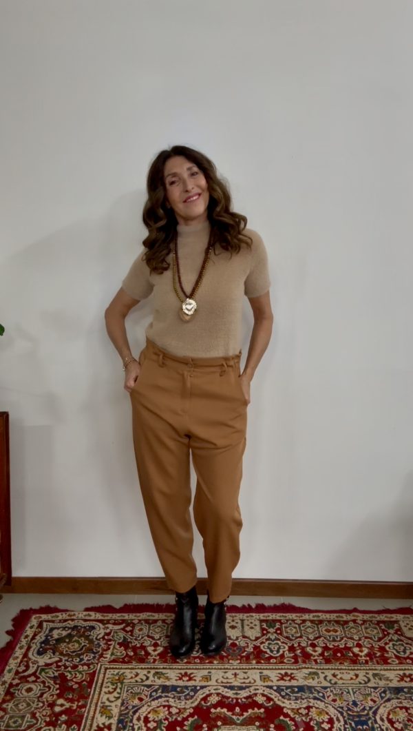 pantalone frenz gabardin maison cherie