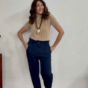 pantalone frenz gabardin maison cherie