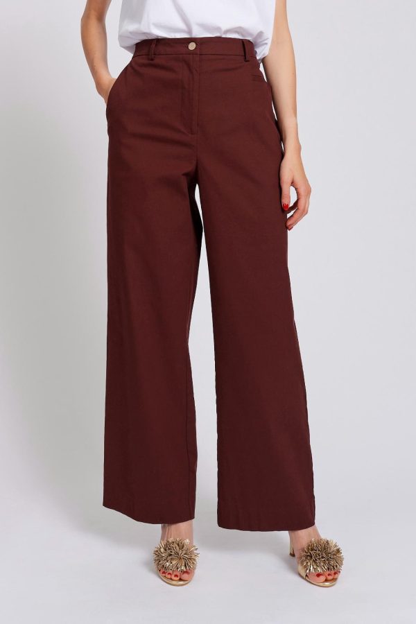pantaloni bitonto cotone maison cherie
