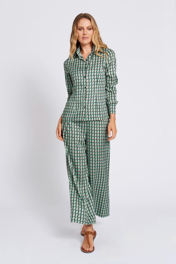 pantalone ceglie maison cherie