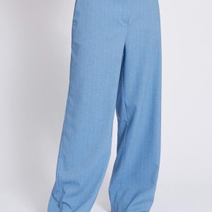 pantalone bitonto gessato maison cherie