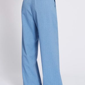 pantalone bitonto gessato maison cherie