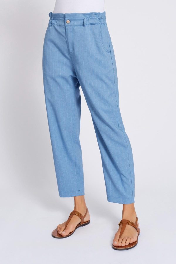 pantalone frenz gessato maison cherie