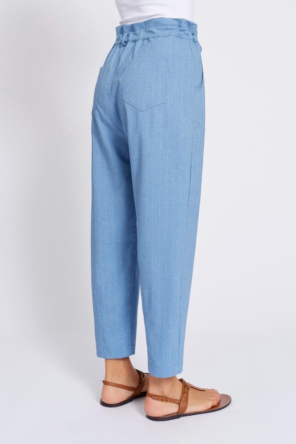 pantalone frenz gessato maison cherie