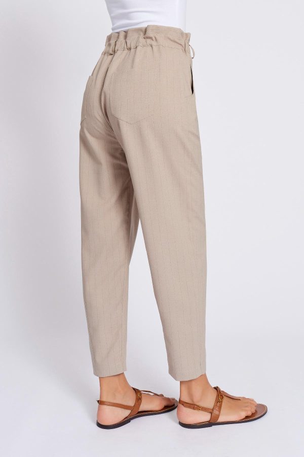pantalone frenz gessato maison cherie