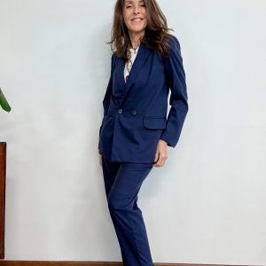 giacca blazer oxford maison cherie