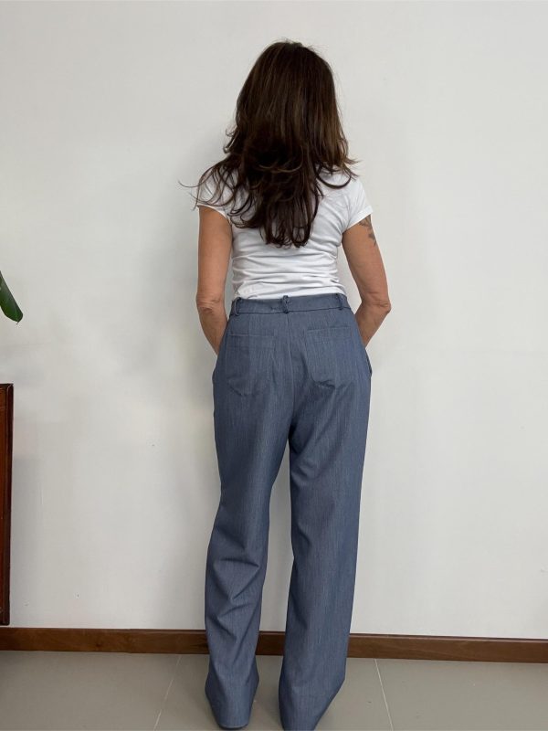 pantalone bitonto gabardine maison cherie