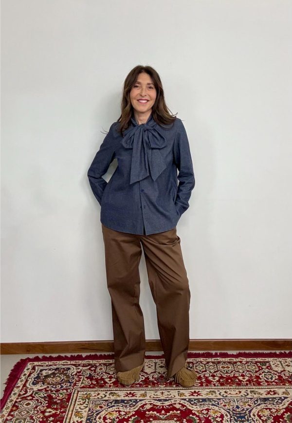 camicia fiocco maison cherie