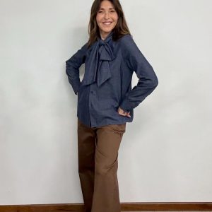 camicia fiocco maison cherie