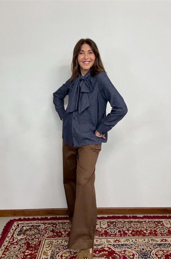 camicia fiocco maison cherie