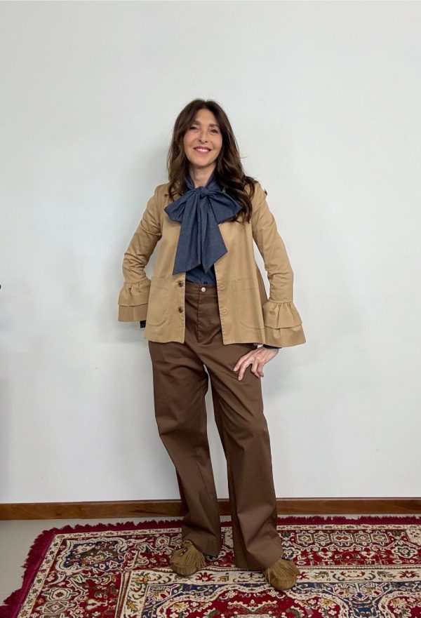 camicia fiocco maison cherie