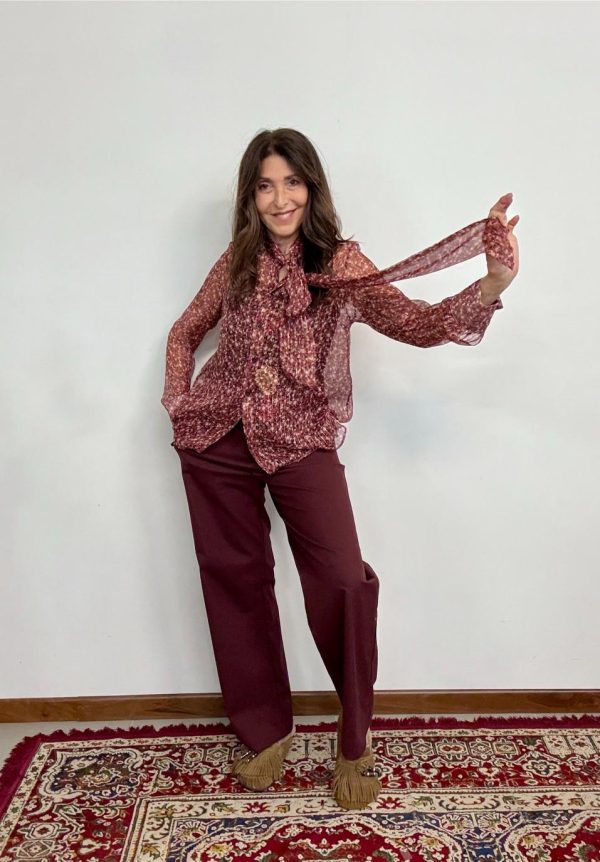 camicia fiocco maison cherie
