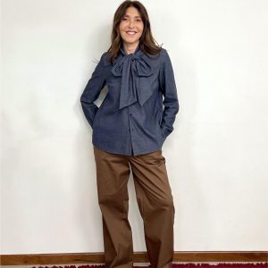 camicia fiocco maison cherie
