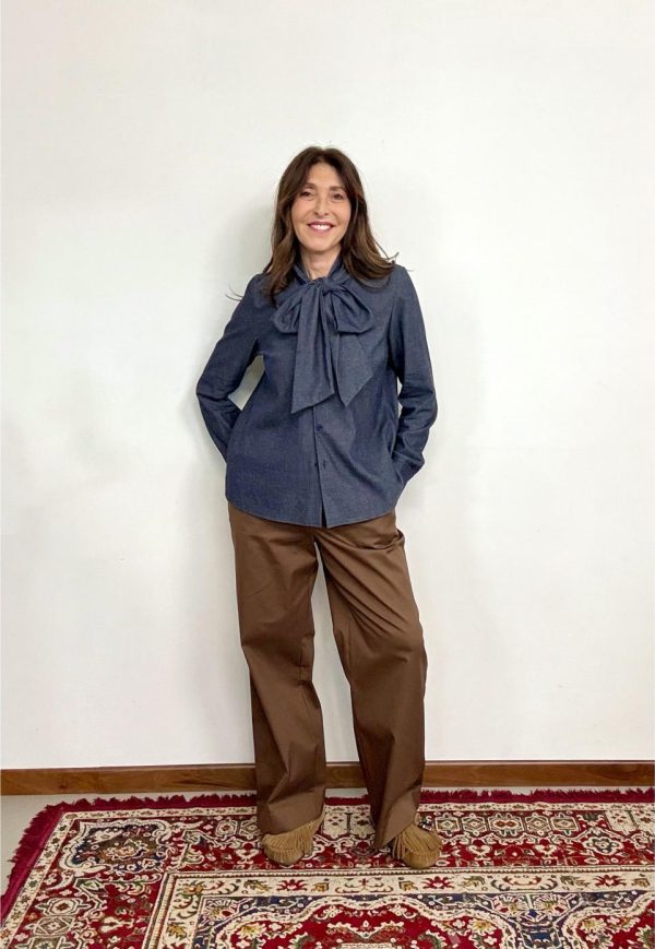 camicia fiocco maison cherie