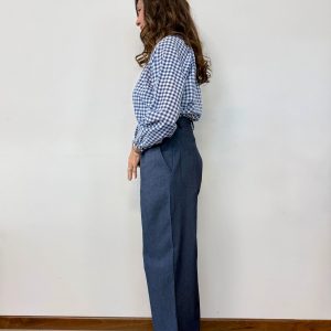 pantalone rossella denim maison cherie