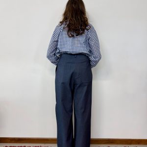 pantalone rossella denim maison cherie