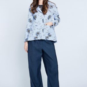 pantalone rossella denim maison cherie