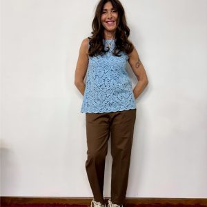pantalone frenz unito cotone maison cherie
