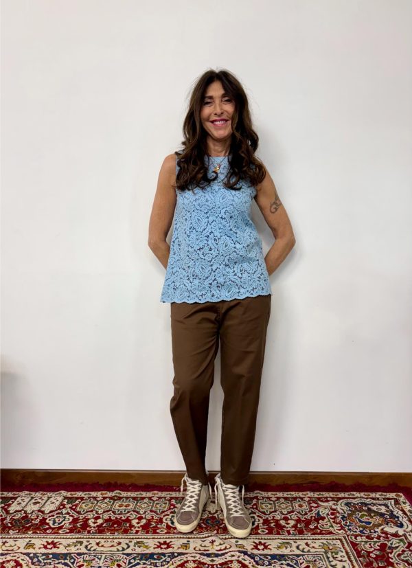 pantalone frenz unito cotone maison cherie