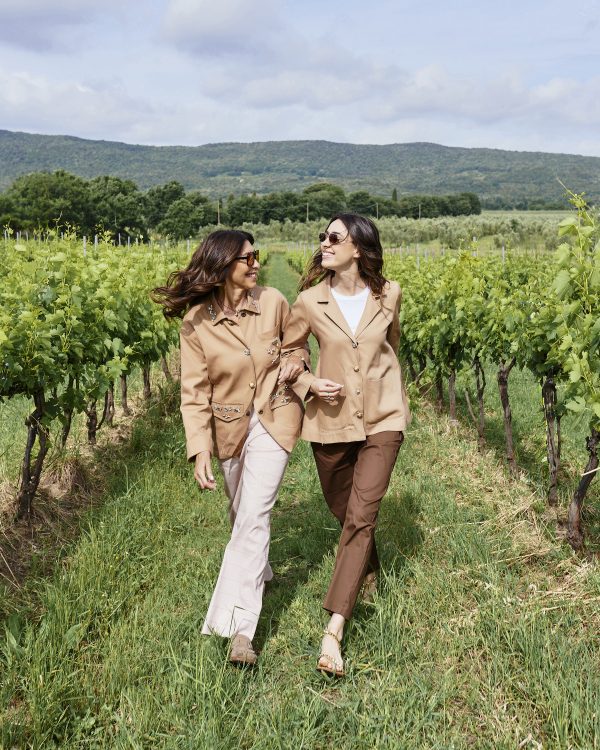 mirto checked trousers maison cherie