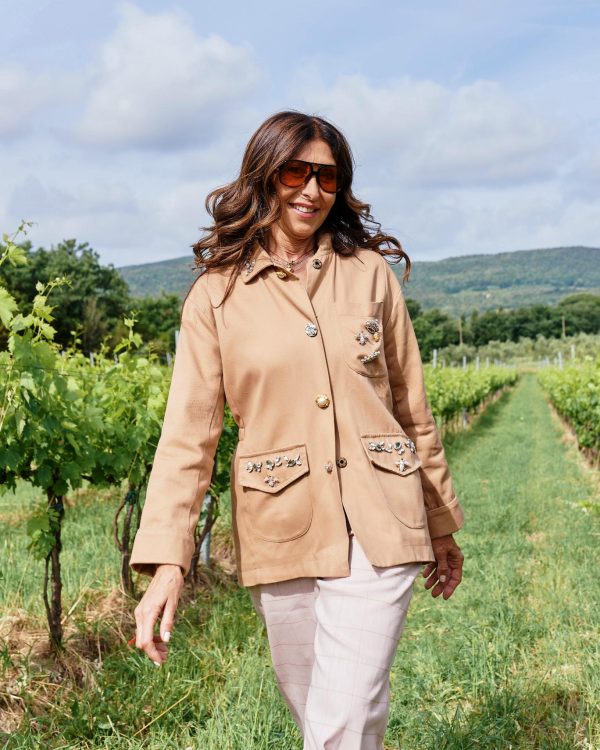 jacket pierre strass maison cherie