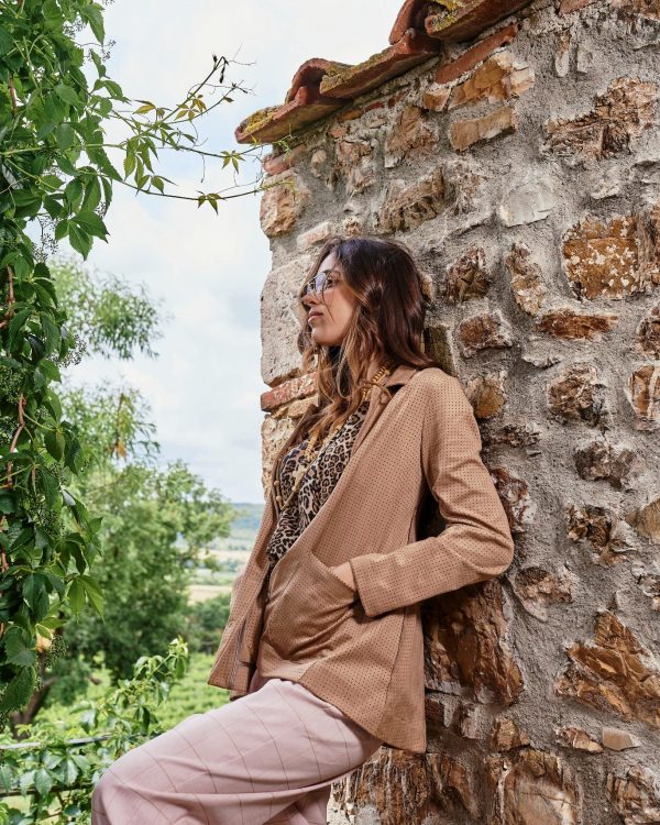 Frenzino checked trousers maison cherie