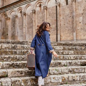 overcoat maltese maison cherie