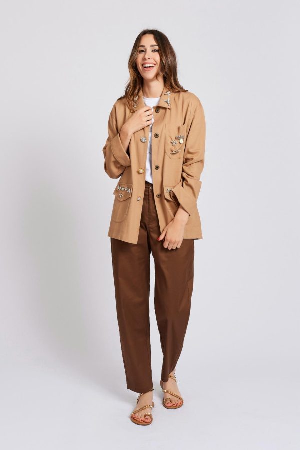 jacket pierre strass maison cherie