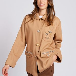 jacket pierre strass maison cherie