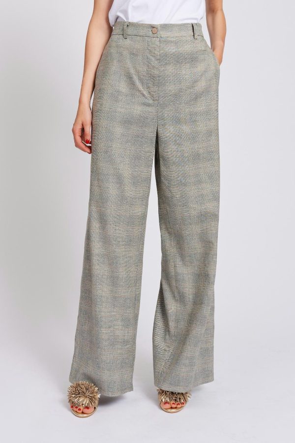 Mirto tartan trousers maison cherie