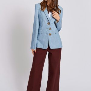 jacket celeste maison cherie