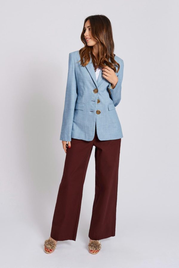 jacket celeste maison cherie